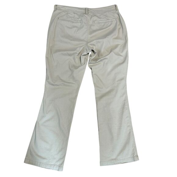 Old Navy Sweetheart Boot Cut Khaki Pants Size 12 - Picture 6 of 11